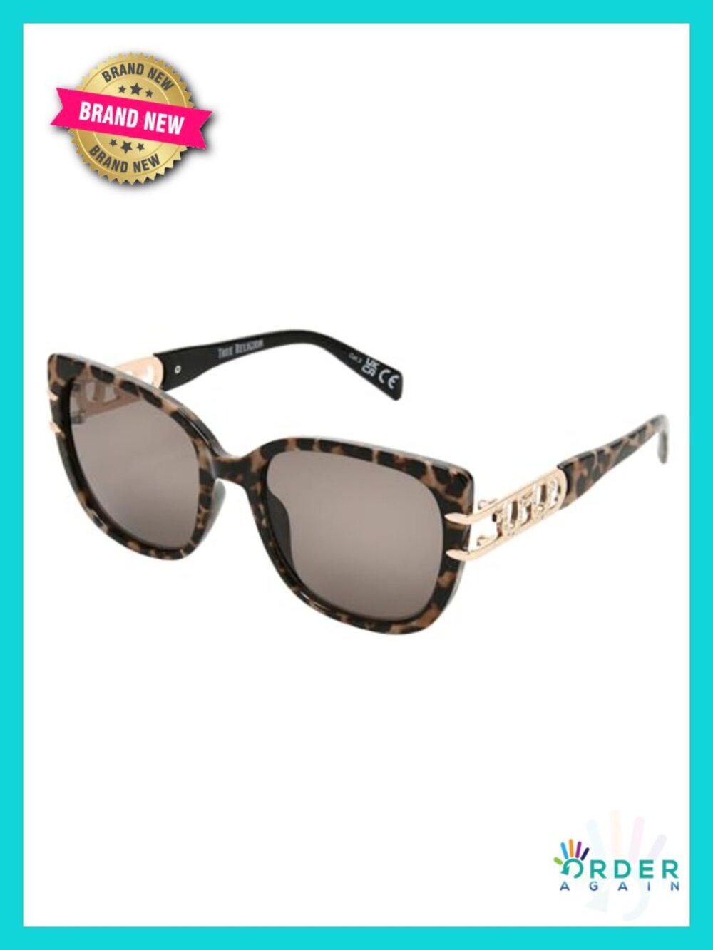 Cat Eye Sunglasses Non-Polarized UV Protection Metal Recycled Plastic